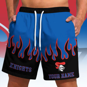 Auspiritmerch Newcastle Knights Short Pants Custom Name Gifts For Fan