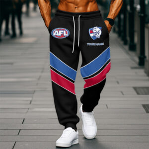 Auspiritmerch Western Bulldogs Custom Any Name Sweatpants Gifts For Fan