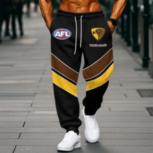 Auspiritmerch Hawthorn Hawks Custom Any Name Sweatpants Gifts For Fan