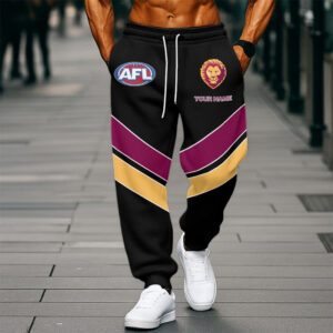 Auspiritmerch Brisbane Lions Custom Any Name Sweatpants Gifts For Fan