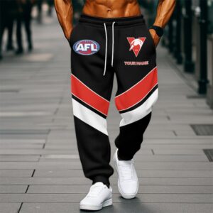 Auspiritmerch Sydney Swans Custom Any Name Sweatpants Gifts For Fan