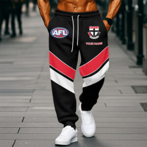 Auspiritmerch St Kilda Saints Custom Any Name Sweatpants Gifts For Fan