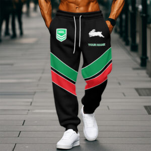 Auspiritmerch South Sydney Rabbitohs Custom Any Name Sweatpants Gifts For Fan