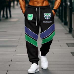 Auspiritmerch New Zealand Warriors Custom Any Name Sweatpants Gifts For Fan