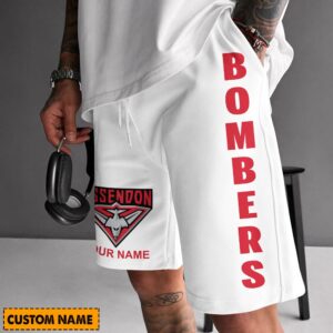 Auspiritmerch Essendon Short Pants Custom Name Gifts For Fan