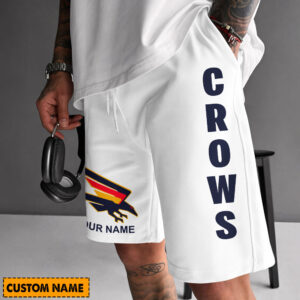 Auspiritmerch Adelaide Crows Short Pants Custom Name Gifts For Fan