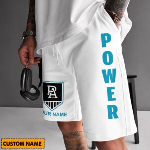 Auspiritmerch Port Adelaide Short Pants Custom Name Gifts For Fan