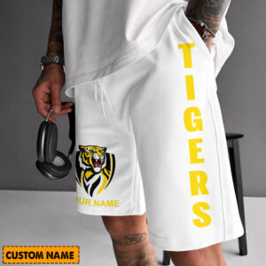 Auspiritmerch Richmond Tigers Short Pants Custom Name Gifts For Fan