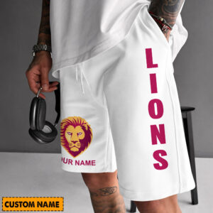 Auspiritmerch Brisbane Lions Short Pants Custom Name Gifts For Fan