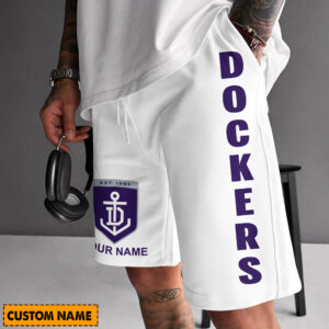 Auspiritmerch Fremantle Dockers Short Pants Custom Name Gifts For Fan