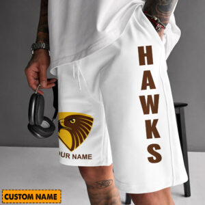 Auspiritmerch Hawthorn Hawks Short Pants Custom Name Gifts For Fan