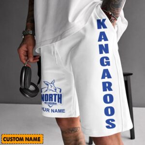 Auspiritmerch North Melbourne Short Pants Custom Name Gifts For Fan