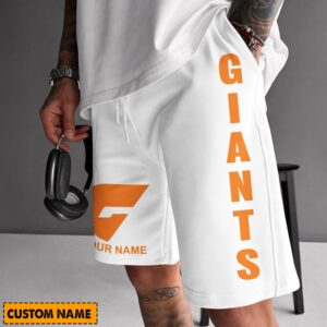 Auspiritmerch GWS Giants Short Pants Custom Name Gifts For Fan