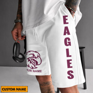 Auspiritmerch Manly Warringah Sea Eagles Short Pants Custom Name Gifts For Fan