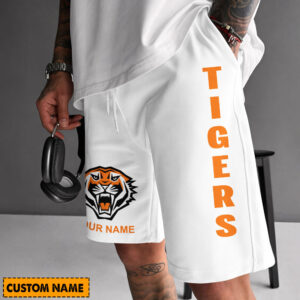 Auspiritmerch Wests Tigers Short Pants Custom Name Gifts For Fan