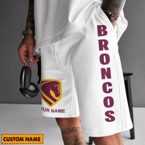 Auspiritmerch Brisbane Broncos Short Pants Custom Name Gifts For Fan