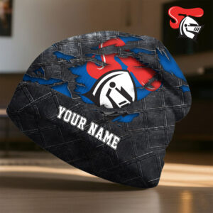 Auspiritmerch Newcastle Knights Beanie Hat Custom Name Gift For Fans