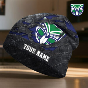 Auspiritmerch New Zealand Warriors Beanie Hat Custom Name Gift For Fans