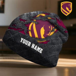 Auspiritmerch Brisbane Broncos Beanie Hat Custom Name Gift For Fans