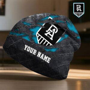 Auspiritmerch Port Adelaide Beanie Hat Custom Name Gift For Fans