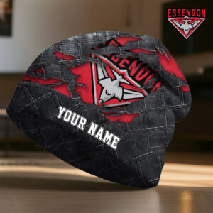 Auspiritmerch Essendon Beanie Hat Custom Name Gift For Fans