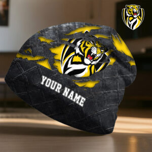 Auspiritmerch Richmond Tigers Beanie Hat Custom Name Gift For Fans