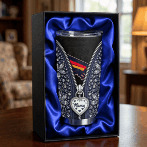 Auspiritmerch Adelaide Crows Custom Stanley Quencher 20oz Stainless Steel Tumbler