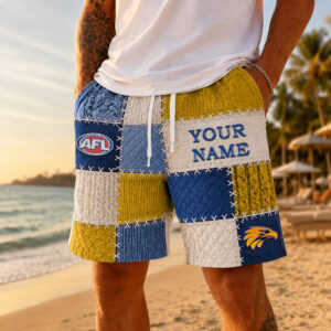 Auspiritmerch West Coast Eagles Short Pants Custom Name Gifts For Fan