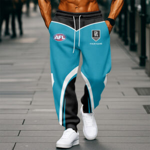 Auspiritmerch Port Adelaide Sweatpants Personalized Gift For Fan