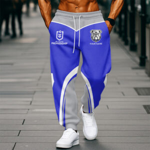 Auspiritmerch Canterbury-Bankstown Bulldogs Sweatpants Personalized Gift For Fan