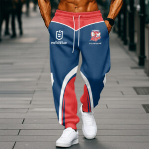 Auspiritmerch Sydney Roosters Sweatpants Personalized Gift For Fan