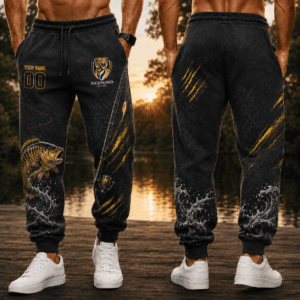 Auspiritmerch Richmond Tigers x Fishing Personalized Sweatpants Gift For Fan