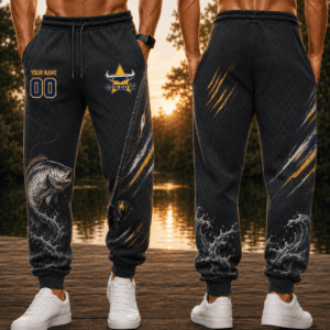 Auspiritmerch North Queensland Cowboys x Fishing Personalized Sweatpants Gift For Fan