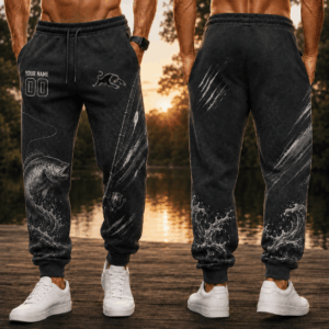 Auspiritmerch Penrith Panthers x Fishing Personalized Sweatpants Gift For Fan