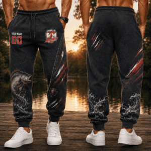 Auspiritmerch Sydney Roosters x Fishing Personalized Sweatpants Gift For Fan