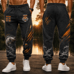Auspiritmerch Wests Tigers x Fishing Personalized Sweatpants Gift For Fan