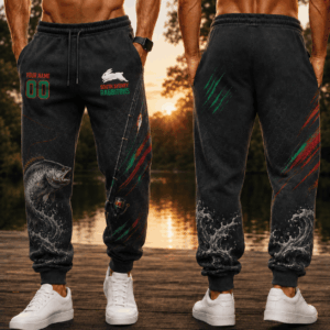 Auspiritmerch South Sydney Rabbitohs x Fishing Personalized Sweatpants Gift For Fan