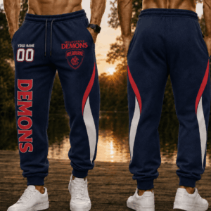 Auspiritmerch Melbourne Demons Sweatpants Personalized Gift For Fan