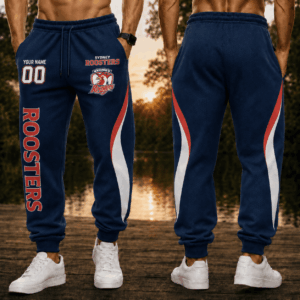 Auspiritmerch Sydney Roosters Sweatpants Personalized Gift For Fan
