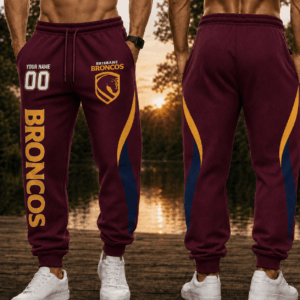 Auspiritmerch Brisbane Broncos Sweatpants Personalized Gift For Fan