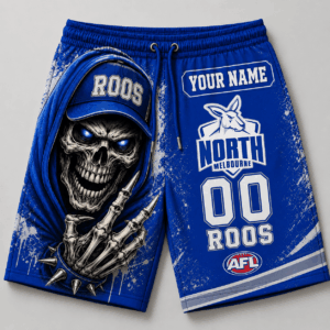 Auspiritmerch North Melbourne Short Pants Custom Name Gifts For Fan