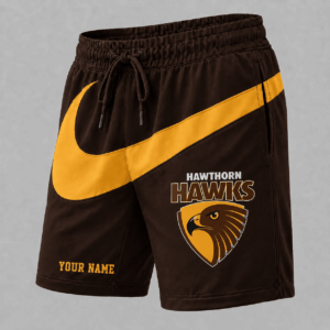 Auspiritmerch Hawthorn Hawks Short Pants Custom Name Gifts For Fan