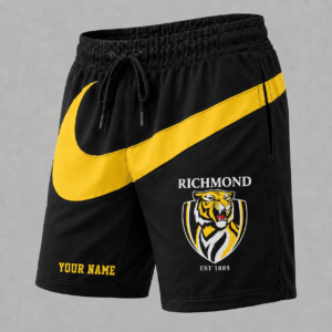 Auspiritmerch Richmond Tigers Short Pants Custom Name Gifts For Fan