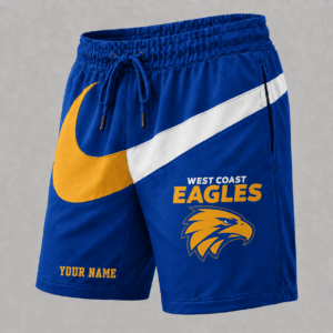 Auspiritmerch West Coast Eagles Short Pants Custom Name Gifts For Fan
