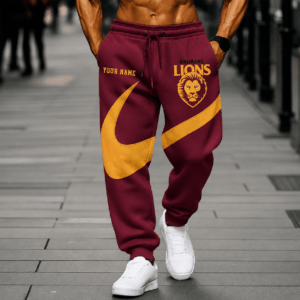 Auspiritmerch Brisbane Lions Sweatpants Personalized Gift For Fan