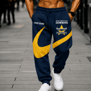 Auspiritmerch North Queensland Cowboys Sweatpants Personalized Gift For Fan