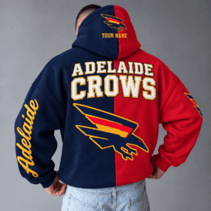 Auspiritmerch Adelaide Crows Hoodie Custom Name Daily Casual Fashion